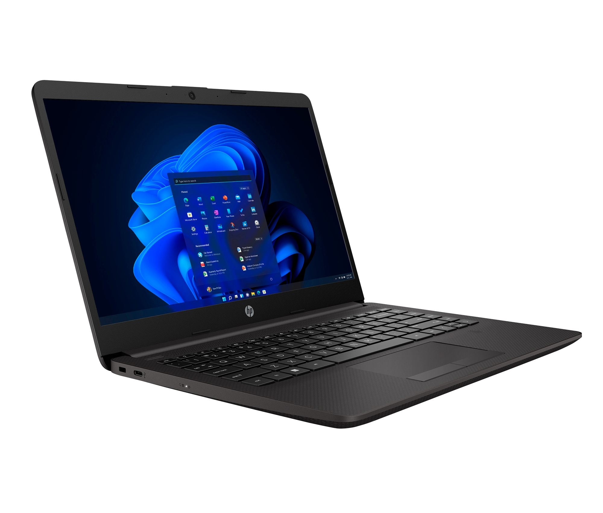 HP 240R G9 Intel Core i3-1315U 14p FHD AG LED UWVA 8Go DDR4 256Go SSD UMA W11H 1/1/0