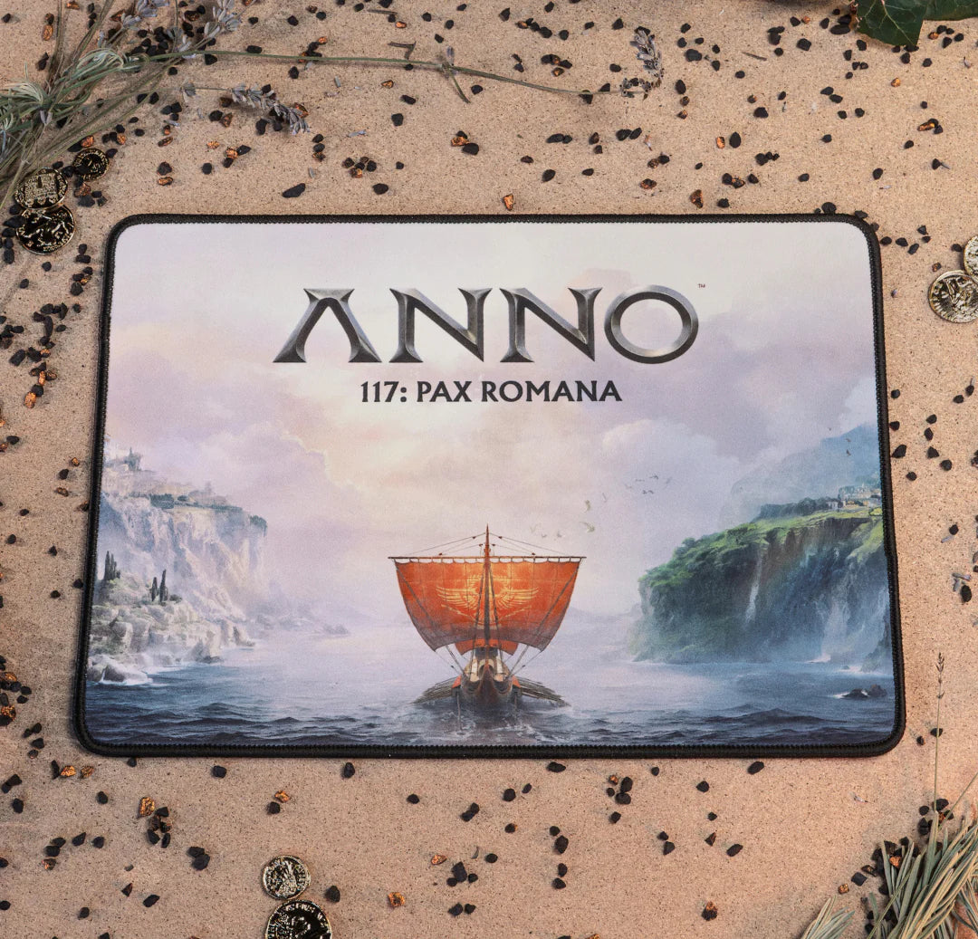 LEXIP X UBISOFT ANNO 117 Bundle Flex Pro-Air Mouse + Mousepad