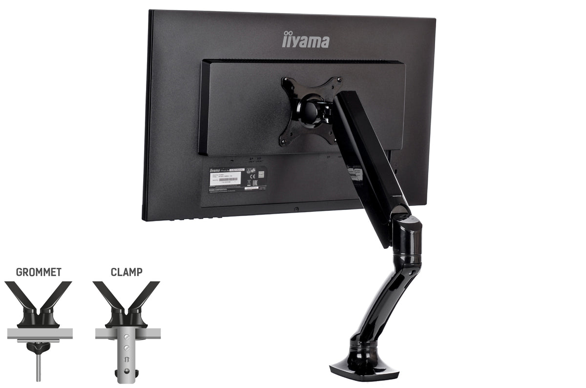 Desk Mount 10~27" VESA 75x75/100x100mm