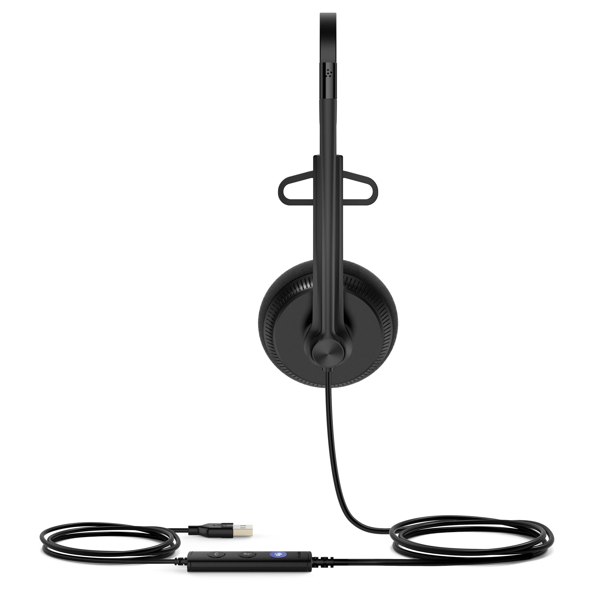 Yealink UH34 Lite Mono Teams Avec fil Arceau Bureau/Centre d'appels USB Type-A Noir