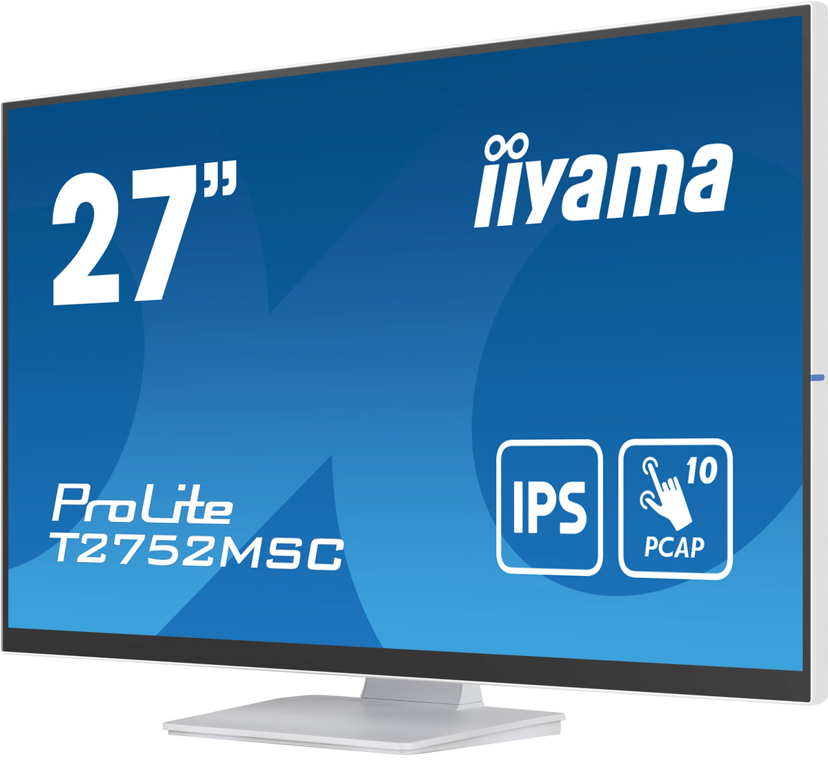 T2752MSC-W1 27" WHITE IPS Optical Bonded