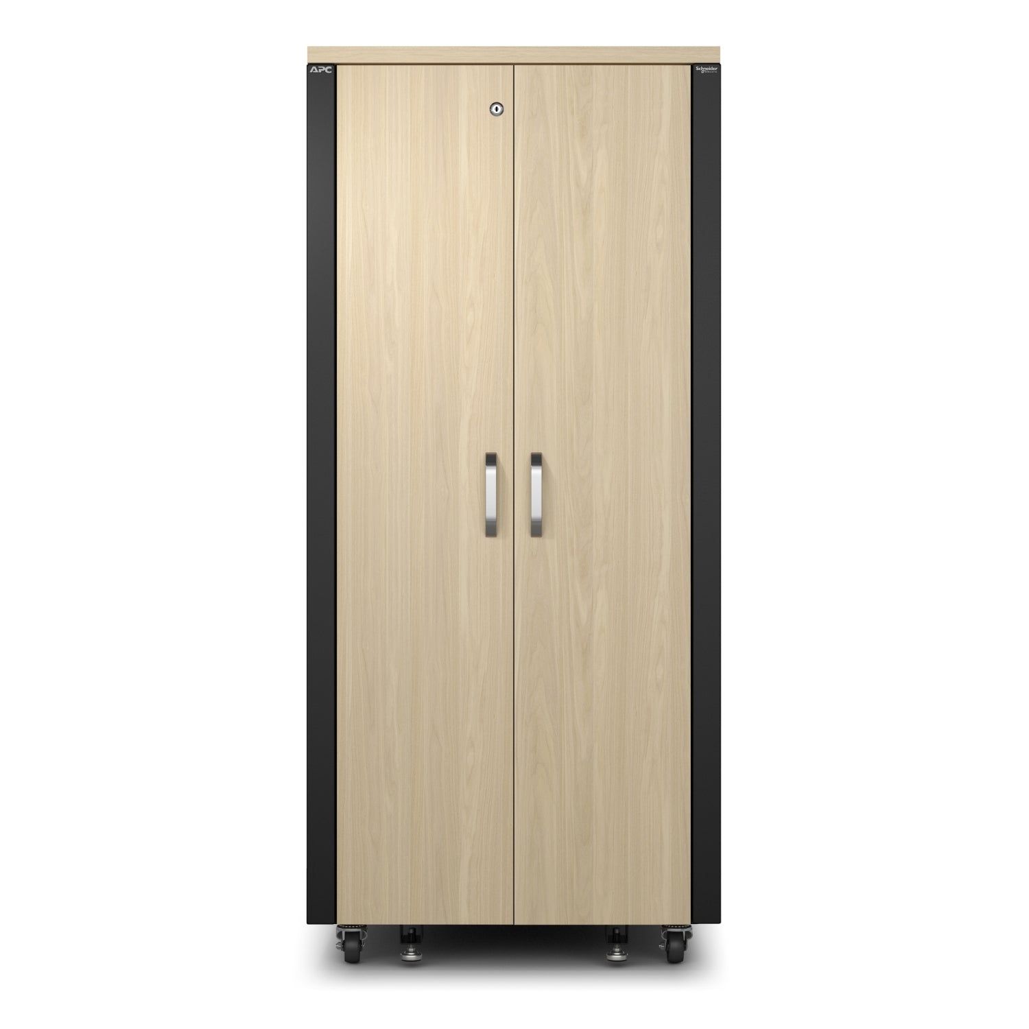 APC NetShelter Soundproof Server Rack 32U 230V 1666H x 750W x 1134D mm Maple