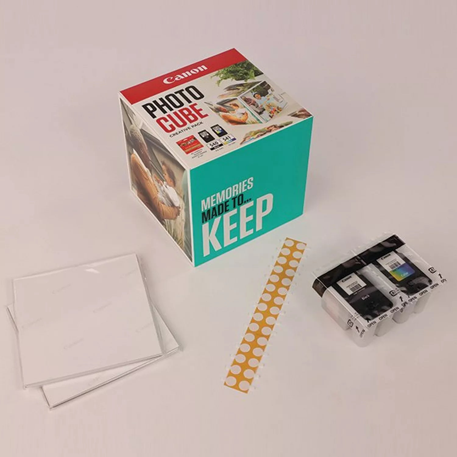CANON PG-540/CL-541 Ink Cartridge Photo Cube Creative Pack White Blue