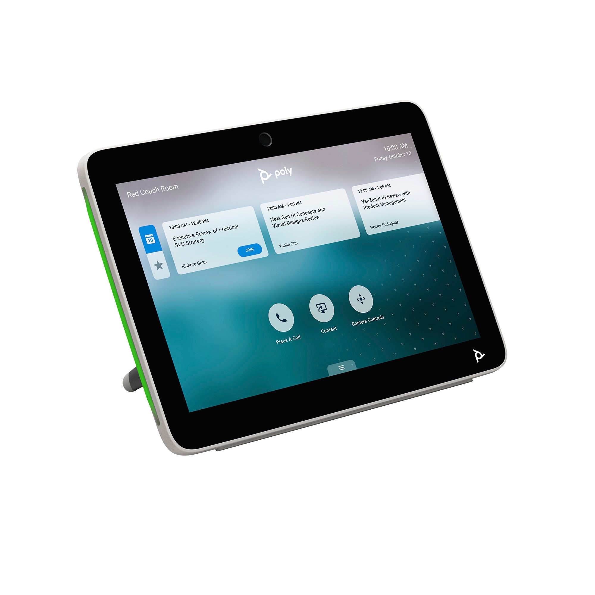 HP Poly TC10 Contrôleur Tactile Blanc Sans Radio GSA/TAA HP Poly TC10 WHT TC NR TAA