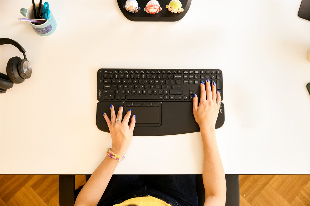 CONTOUR DESIGN Clavier sans fil Balance Full-Size FR