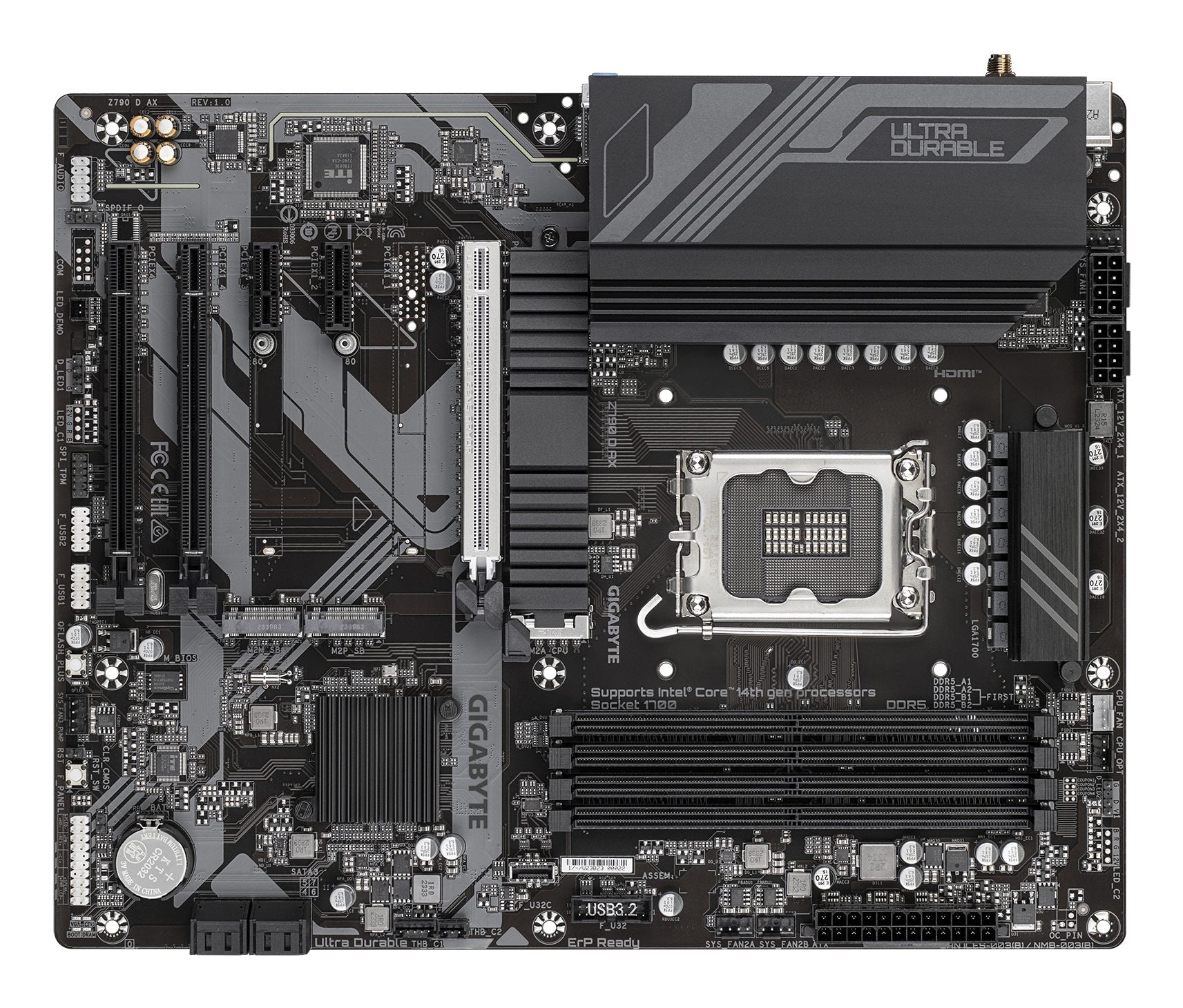 GIGABYTE Z790 D AX carte mere Intel Z790 Express LGA 1700 ATX