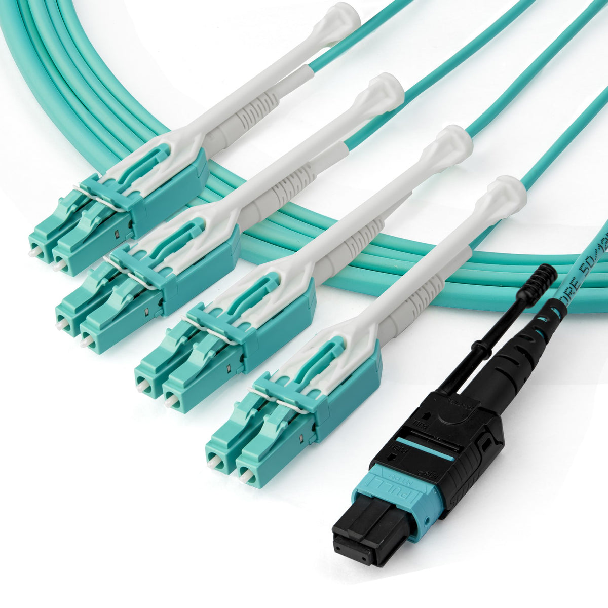 3m MTP/MPO to 4xLC/PC Fiber Cable
