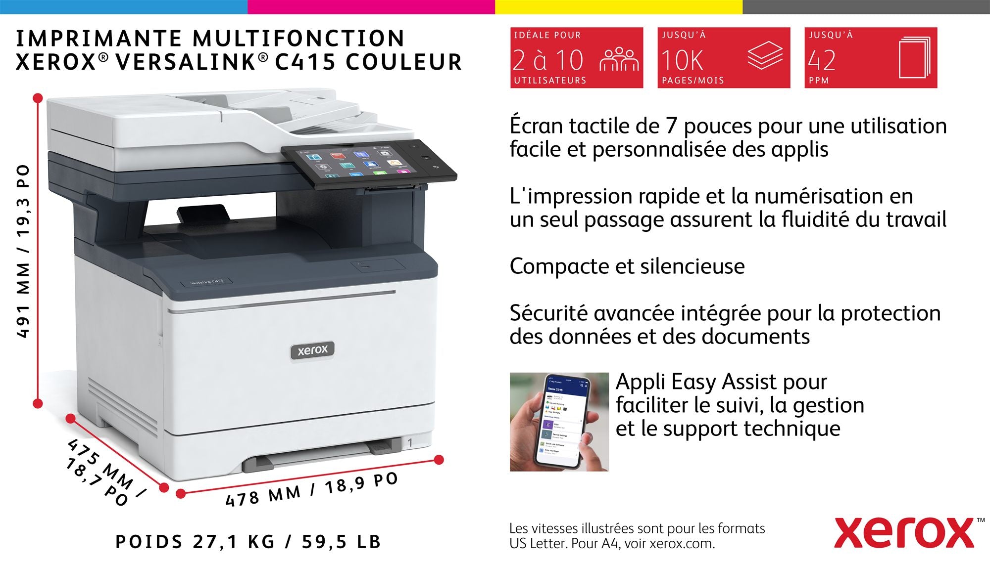 VersaLink C415 A4 40ppm Duplex Copy/Prin