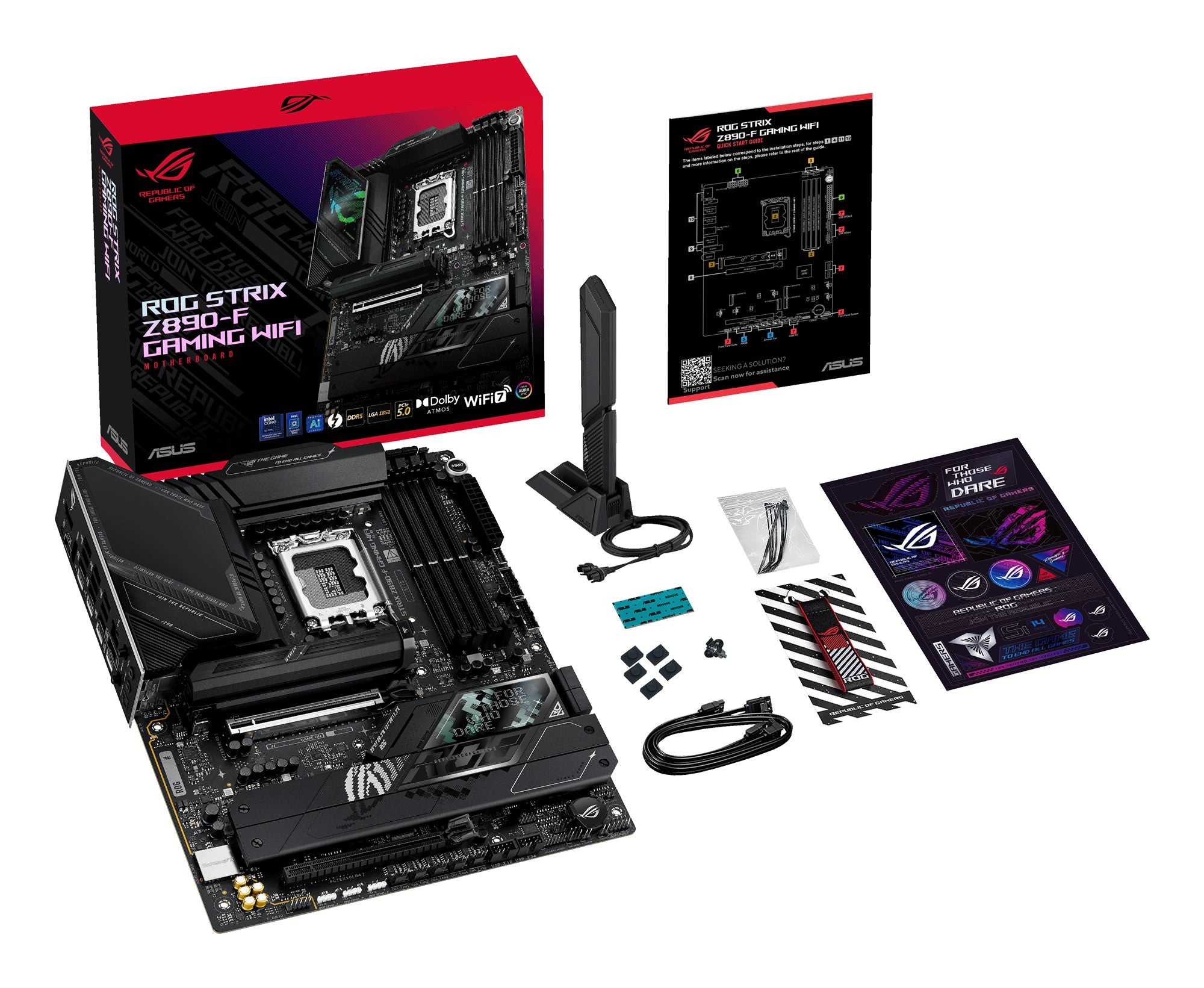 ASUS ROG STRIX Z890-F GAMING WIFI LGA1851 DDR5 ATX MB