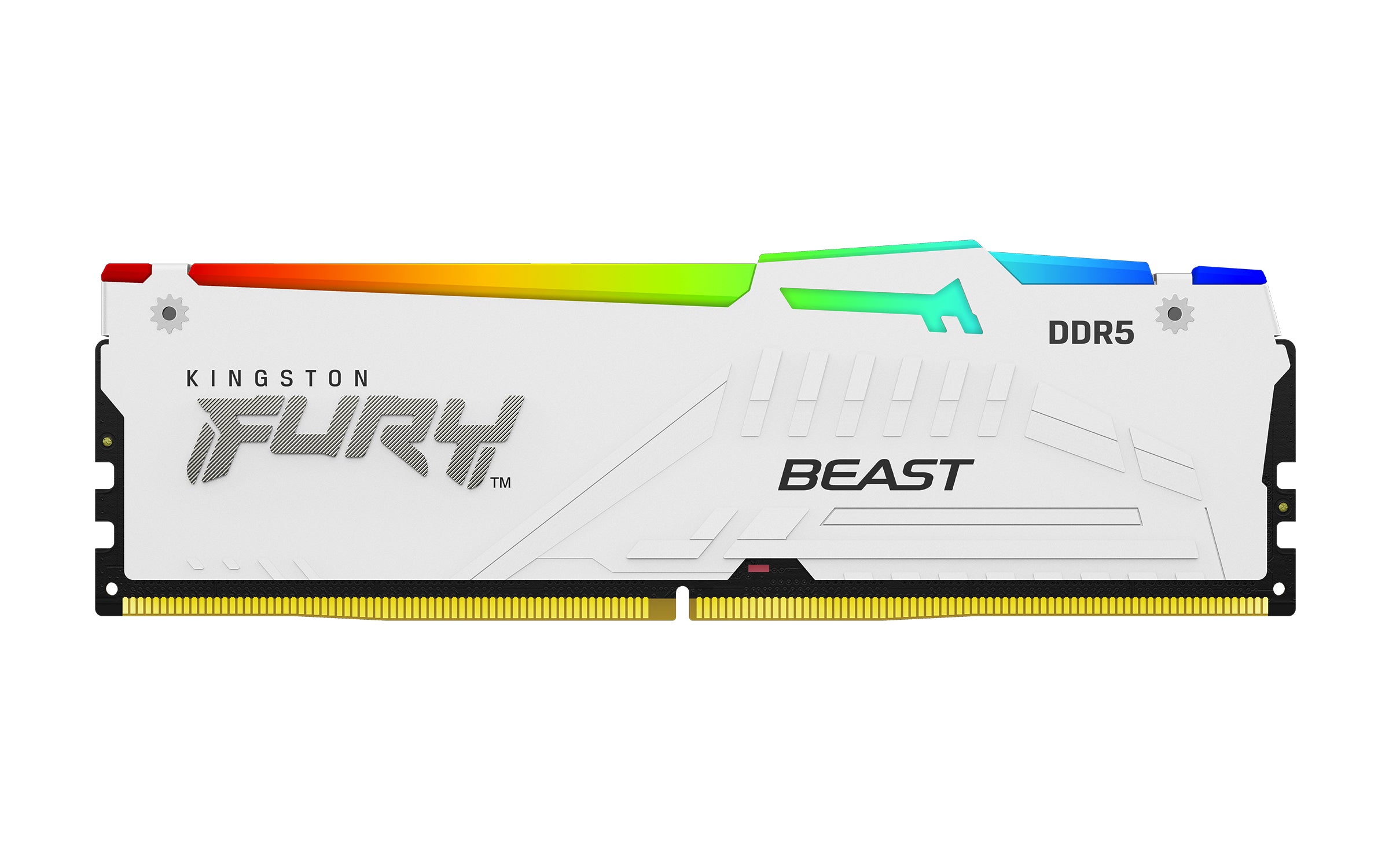 KINGSTON FURY Beast 64Go DIMM 5600MT/s DDR5 CL36 Kit of 2 White RGB EXPO