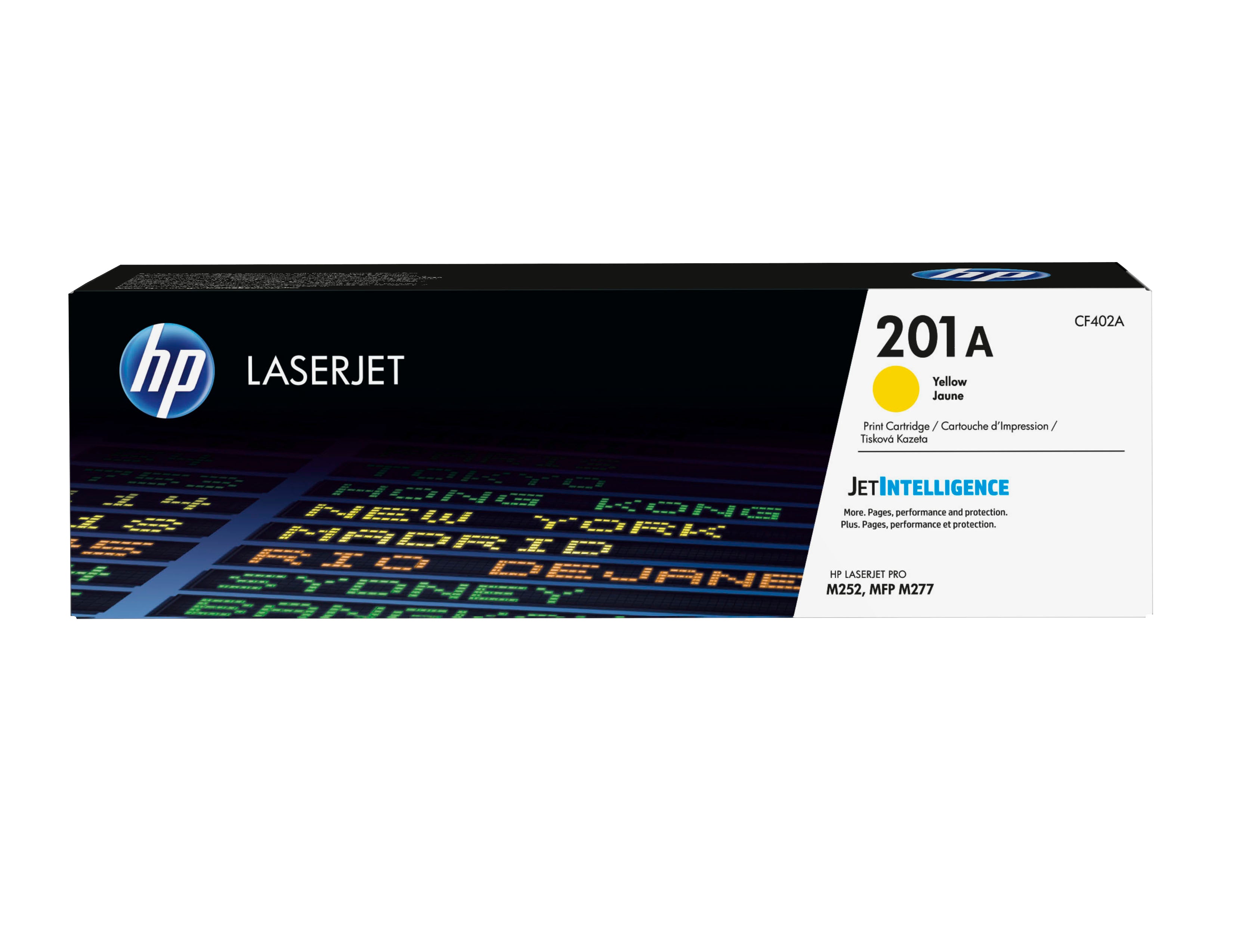 HP 201A original Toner cartridge CF402A yellow 1.330 pages standard capacity