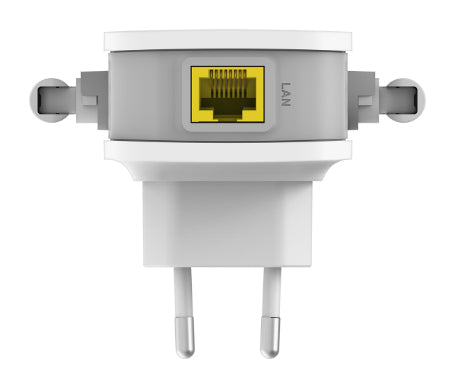 D-LINK Répéteur Wireless N 300 avec un port 10/100Mbps et 2 antennes externes WPS IEEE 802.11 b/g/n débit 300 Mbps