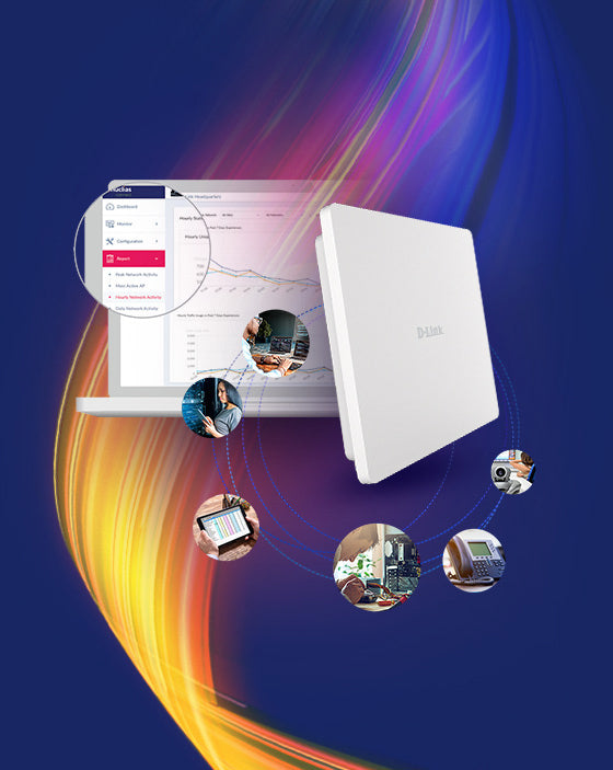 D-LINK AX3000 PoE+ Dual-Radio Outdoor Wi-Fi 6 Access Point