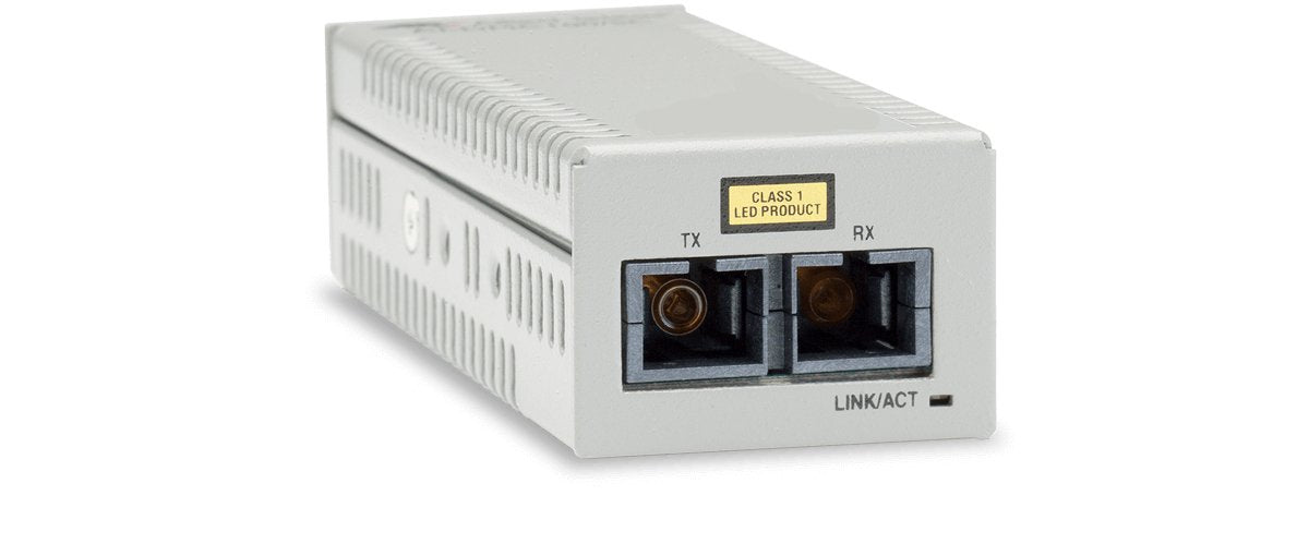 ALLIED Desktop Mini Media Converter 100TX to 100FX SC Connector
