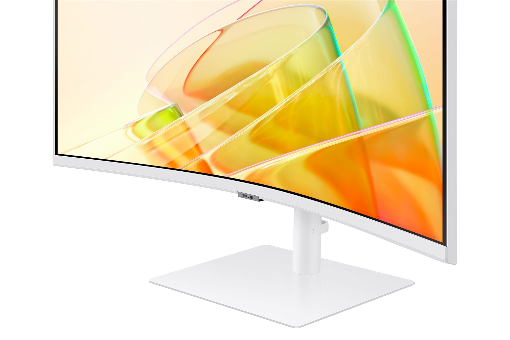 Samsung ViewFinity S65TC - Ecran incurvé -34''- 3440 x 1440 UWQHD- @ 100Hz - VA - HDR10-2x Thunderbolt 4 90W- DP- LAN- Blanc