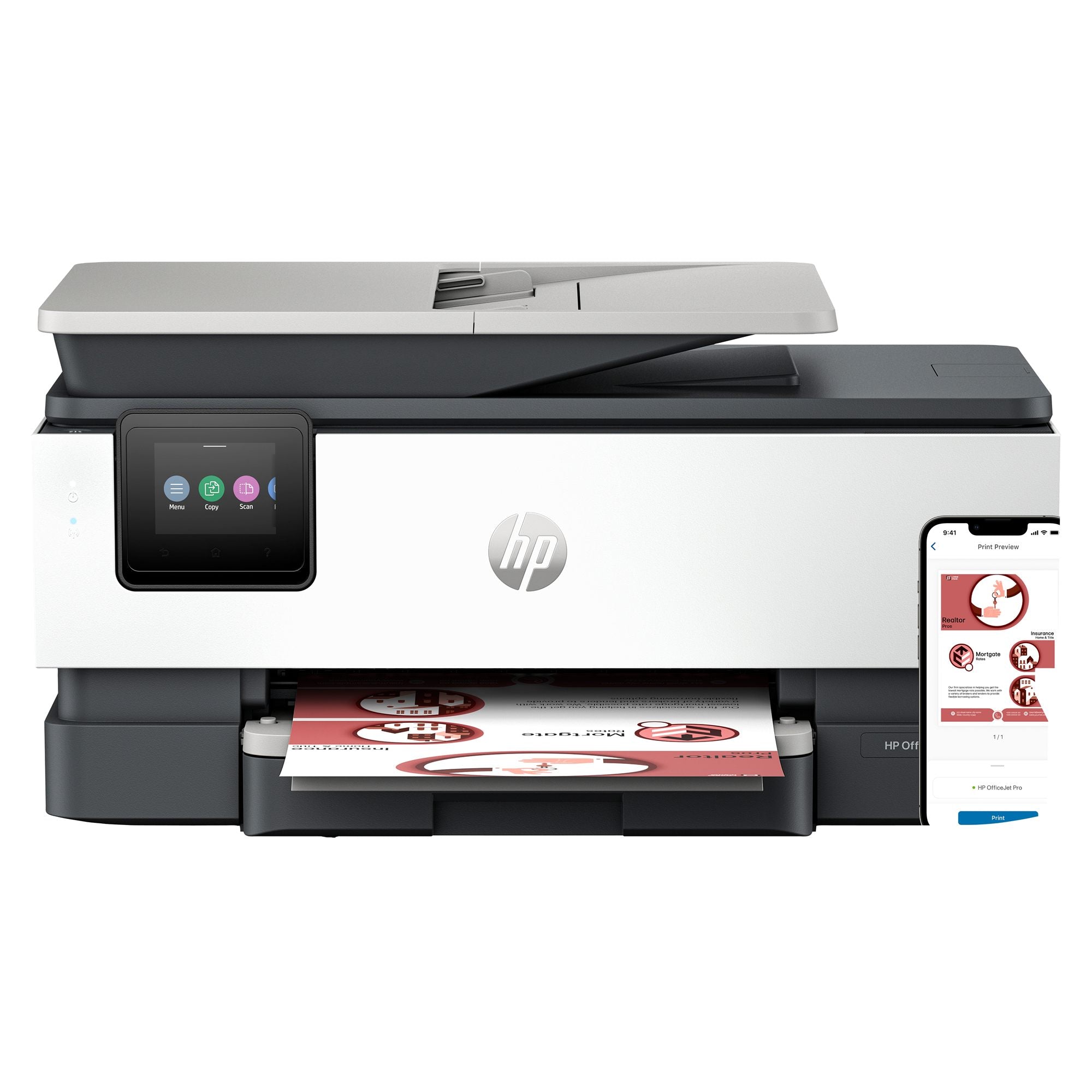 HP Officejet Pro 8132e All-in-One MFP colour inkjet A4 12ppm Copy 20ppm Print 225sheets USB Wi-Fi Bluetooth LAN
