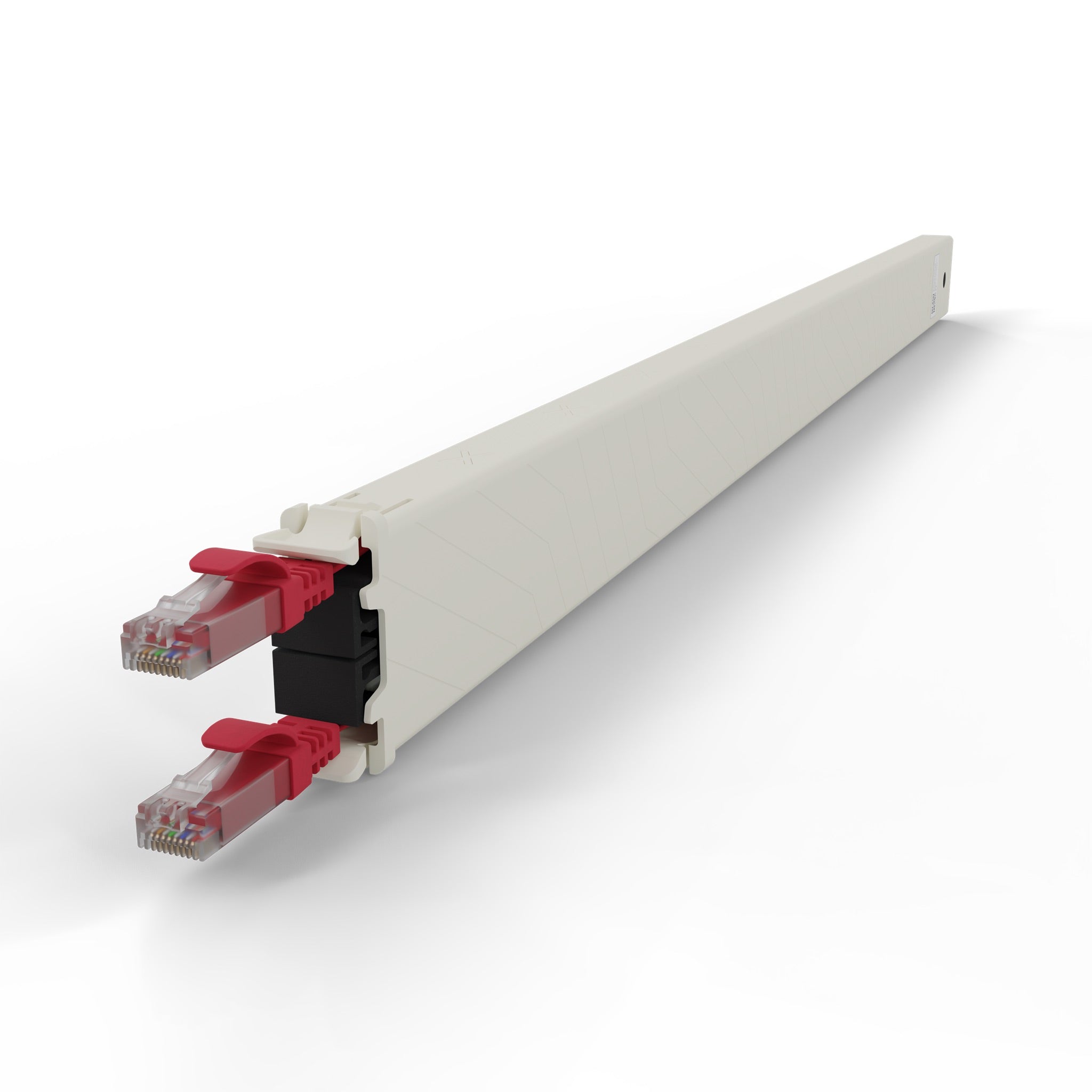 PATCHBOX ONE CASSETTE CAT6A UTP ROUGE 1,8 m 30U