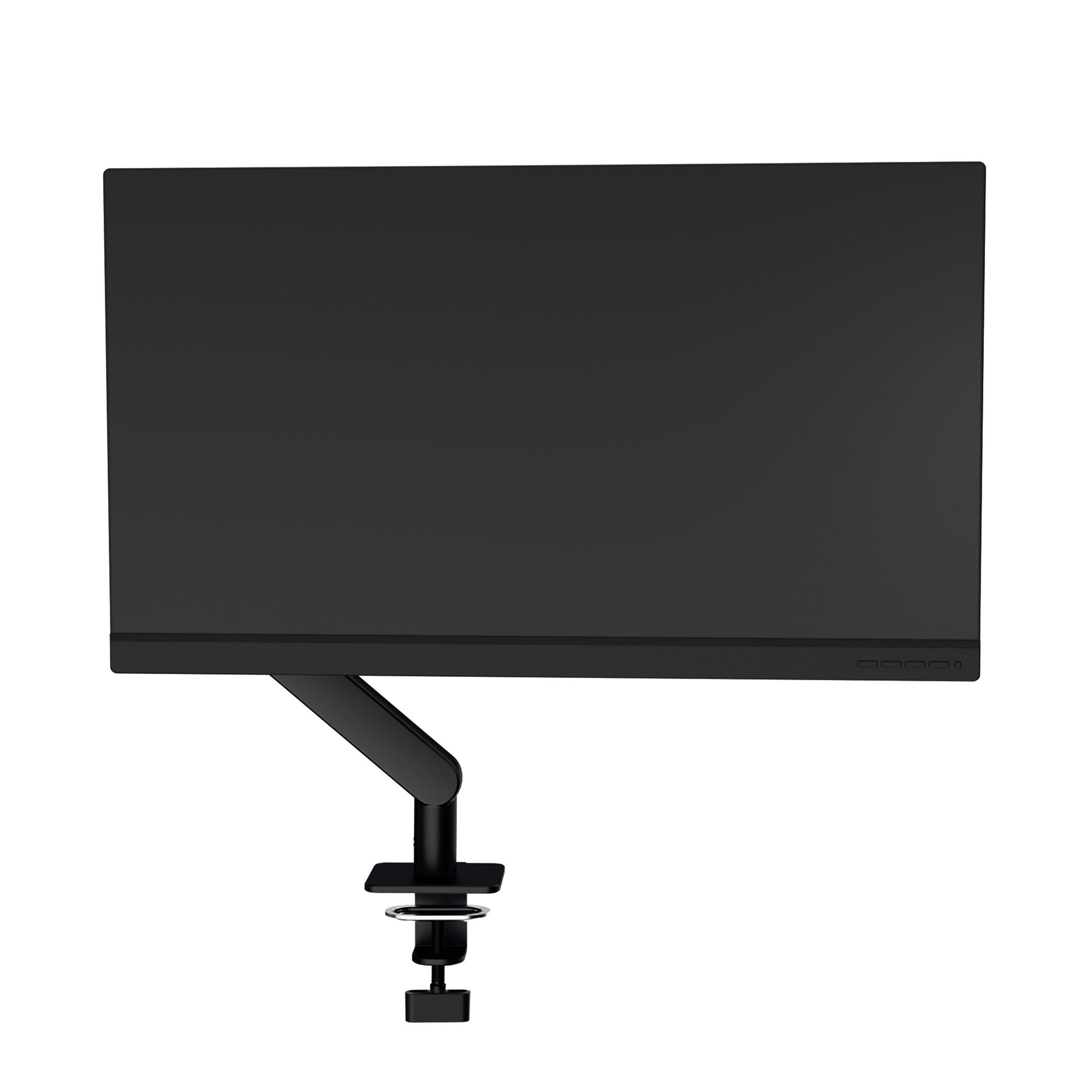 AOC AM400 bras réglable - pour écran plat - alliage d'aluminium - noir - Taille d'écran : 17"-34" - montrable sur bureau