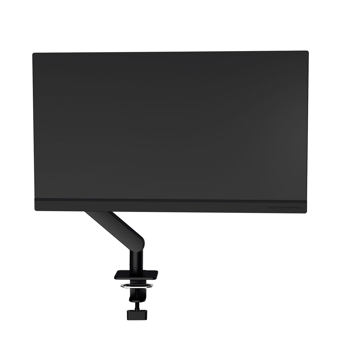 AOC AM400 bras réglable - pour écran plat - alliage d'aluminium - noir - Taille d'écran : 17"-34" - montrable sur bureau
