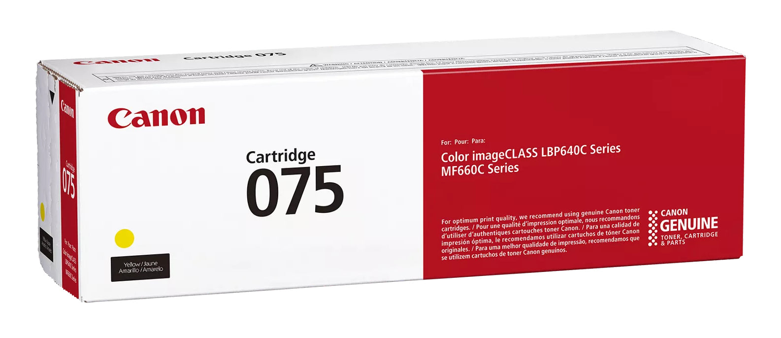 CANON Toner Cartridge 075 Y