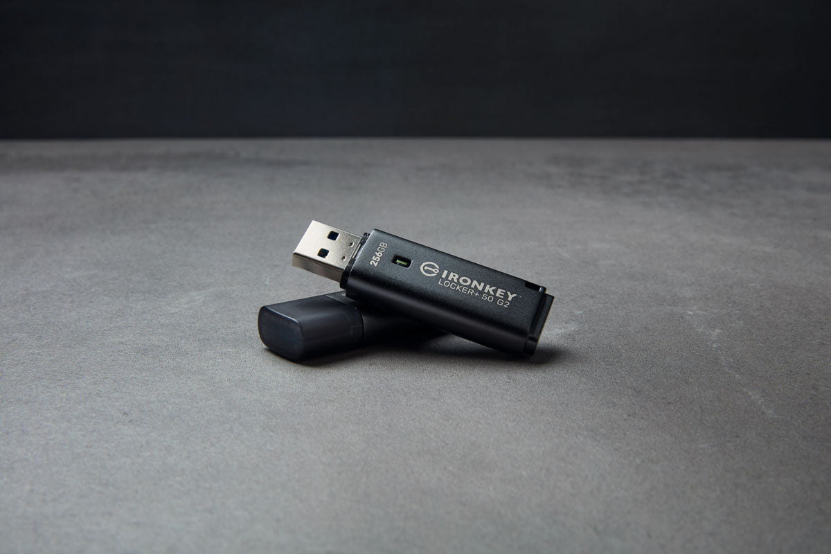 KINGSTON 256Go IronKey Locker Plus 50 G2 FIPS 197 AES-256