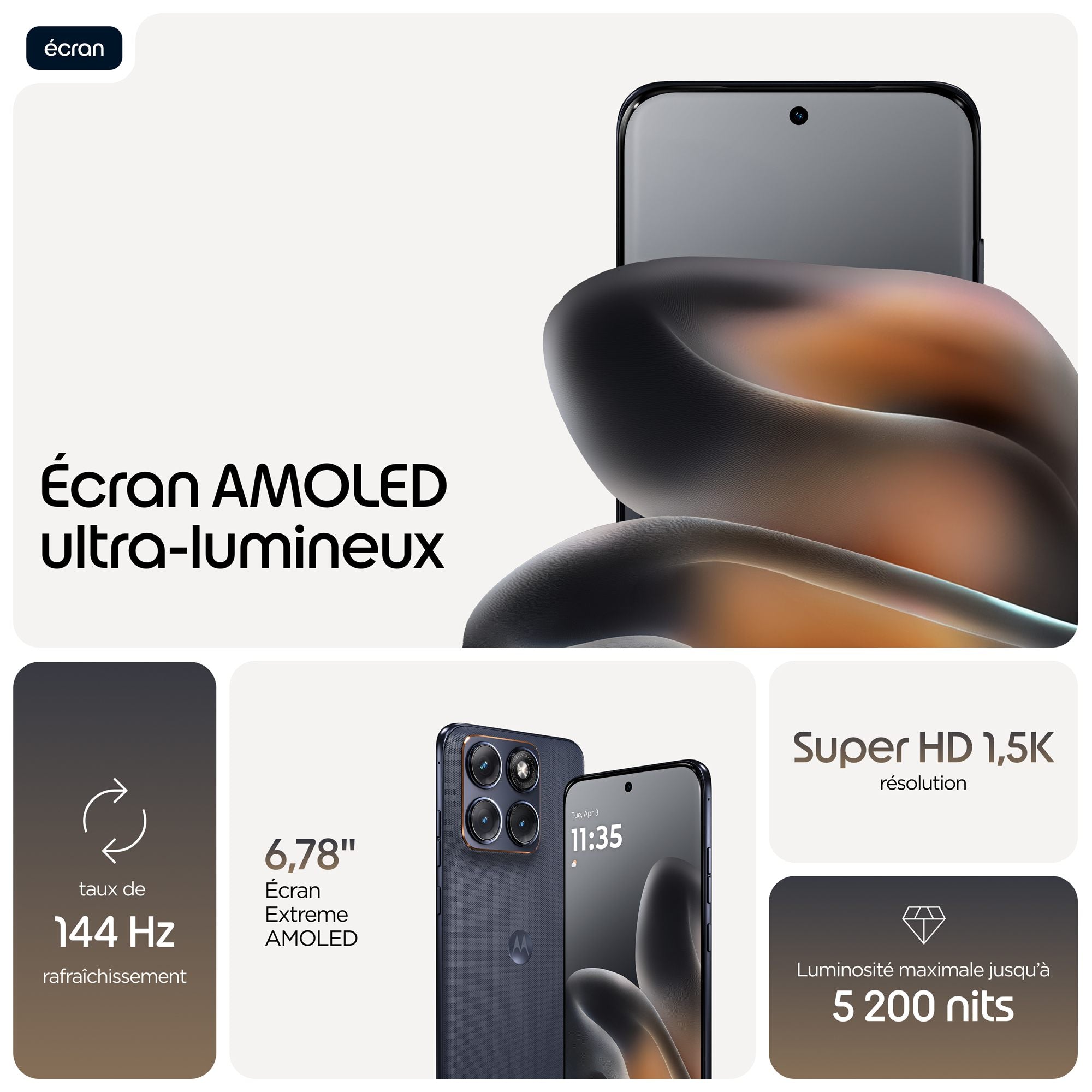 Moto Edge 70 Fusion 8+256 grey