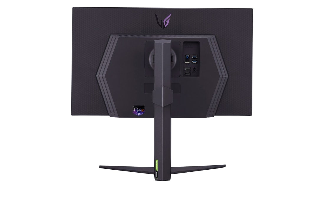"LG 27GR93U-B écran plat de PC 68,6 cm (27"") 3840 x 2160 pixels 4K Ultra HD LED Noir, Gris, Violet"