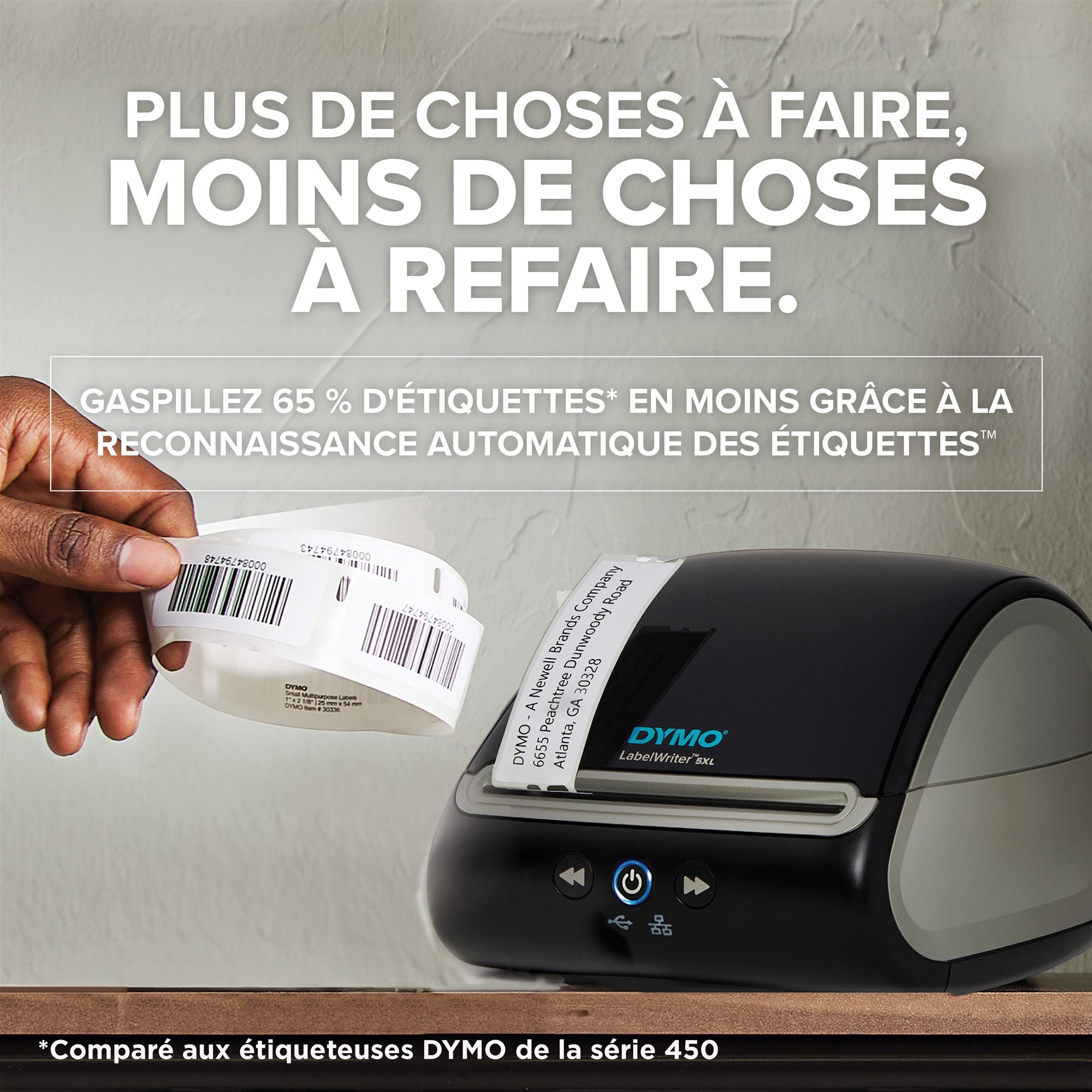 DYMO Imprimante d étiquettes Labelwriter 5XL