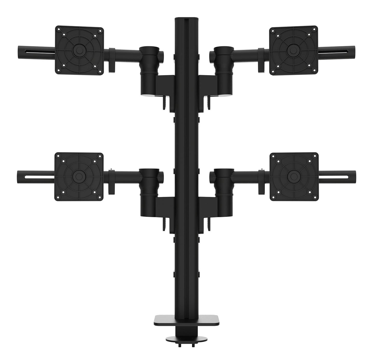 DATAFLEX Bras à fixer / pincer Viewgo 48.243-4 écrans, noir