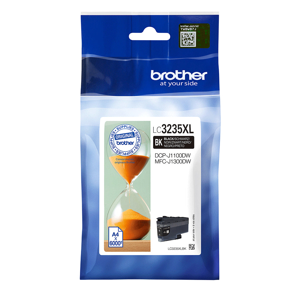 BROTHER LC-3235XLBK Black Ink 6000 pages