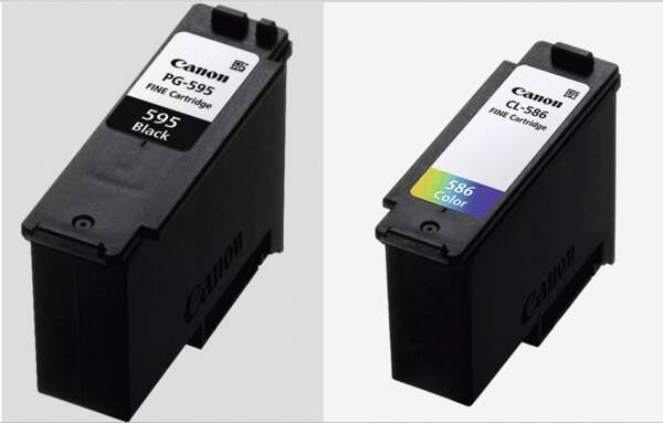 CANON PG-595/CL-586 PVP4x6 Photo Paper GP-501 50sheets + Black & Colour Cartridges