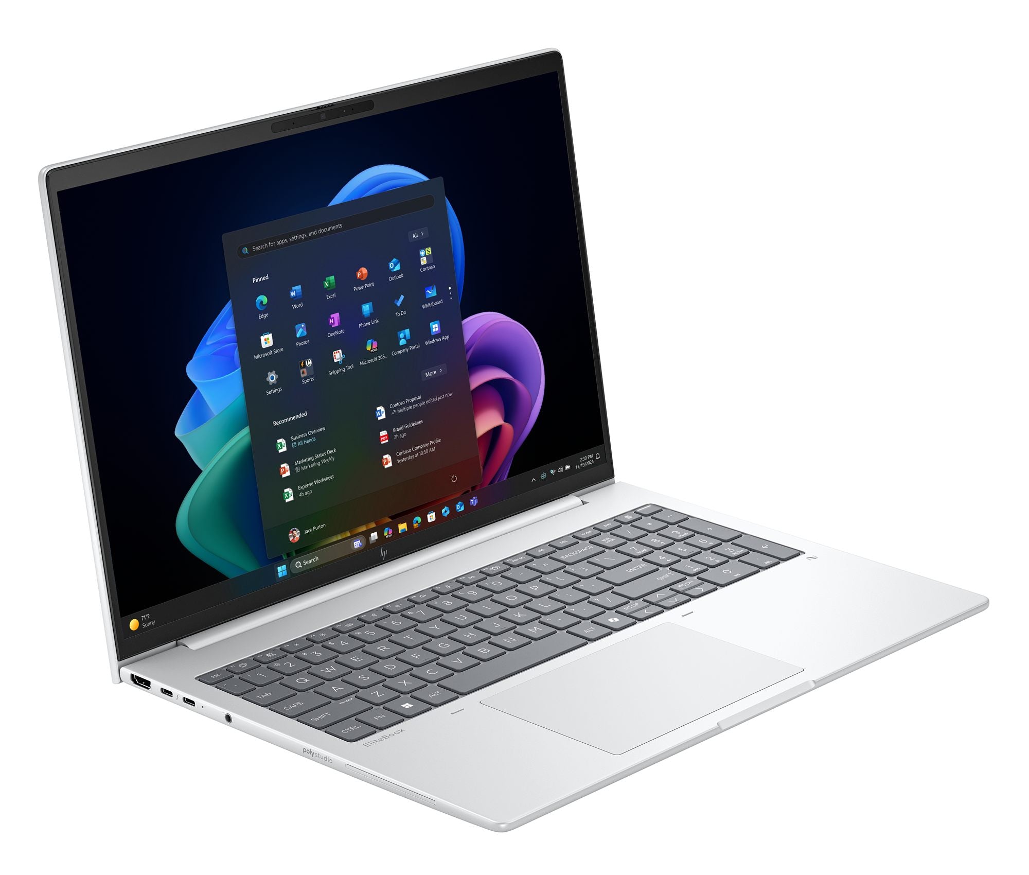 HP EliteBook 8 G1a  IA Nouvelle génération AMD Ryzen AI 7 350 16p WUXGA 32Go 1To SSD UMA W11P Copilot + PC 3/3/0