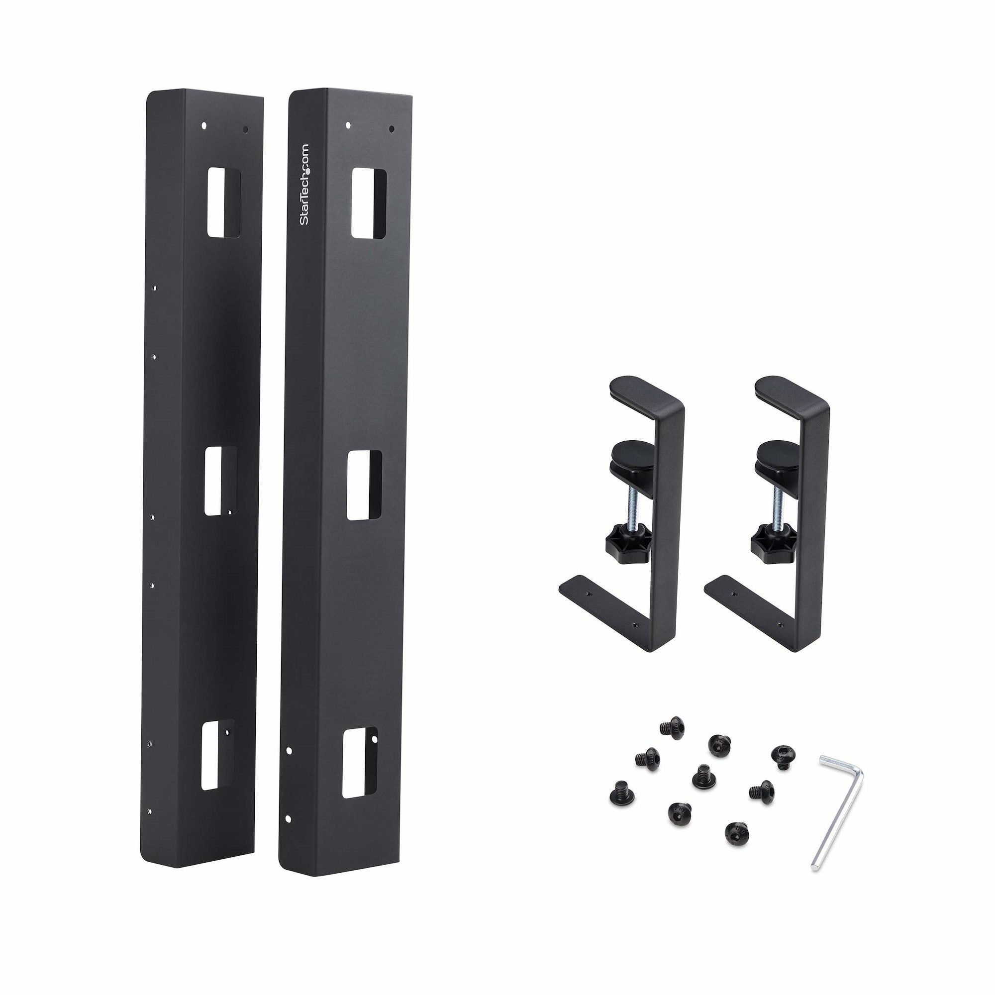 Under Desk Cable Management Tray Black
