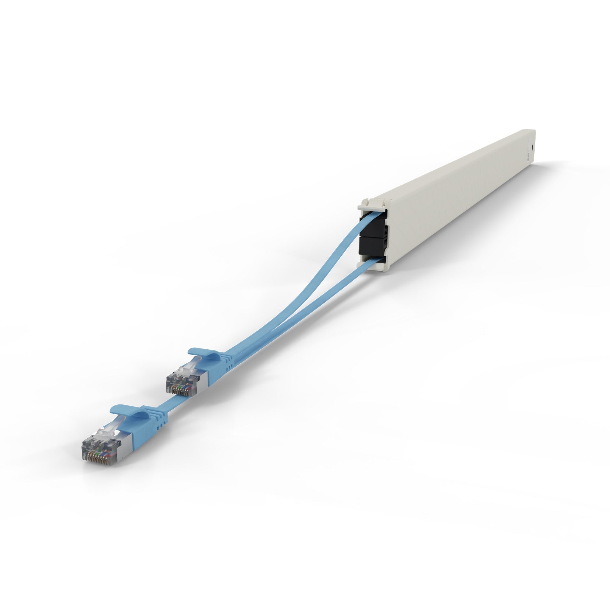 PATCHBOX ONE CASSETTE CAT6A STP BLEU 2,5 m 46U