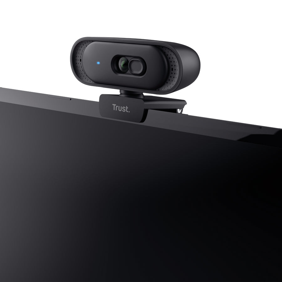 TRUST Webcam TOMAR 2K QHD noir