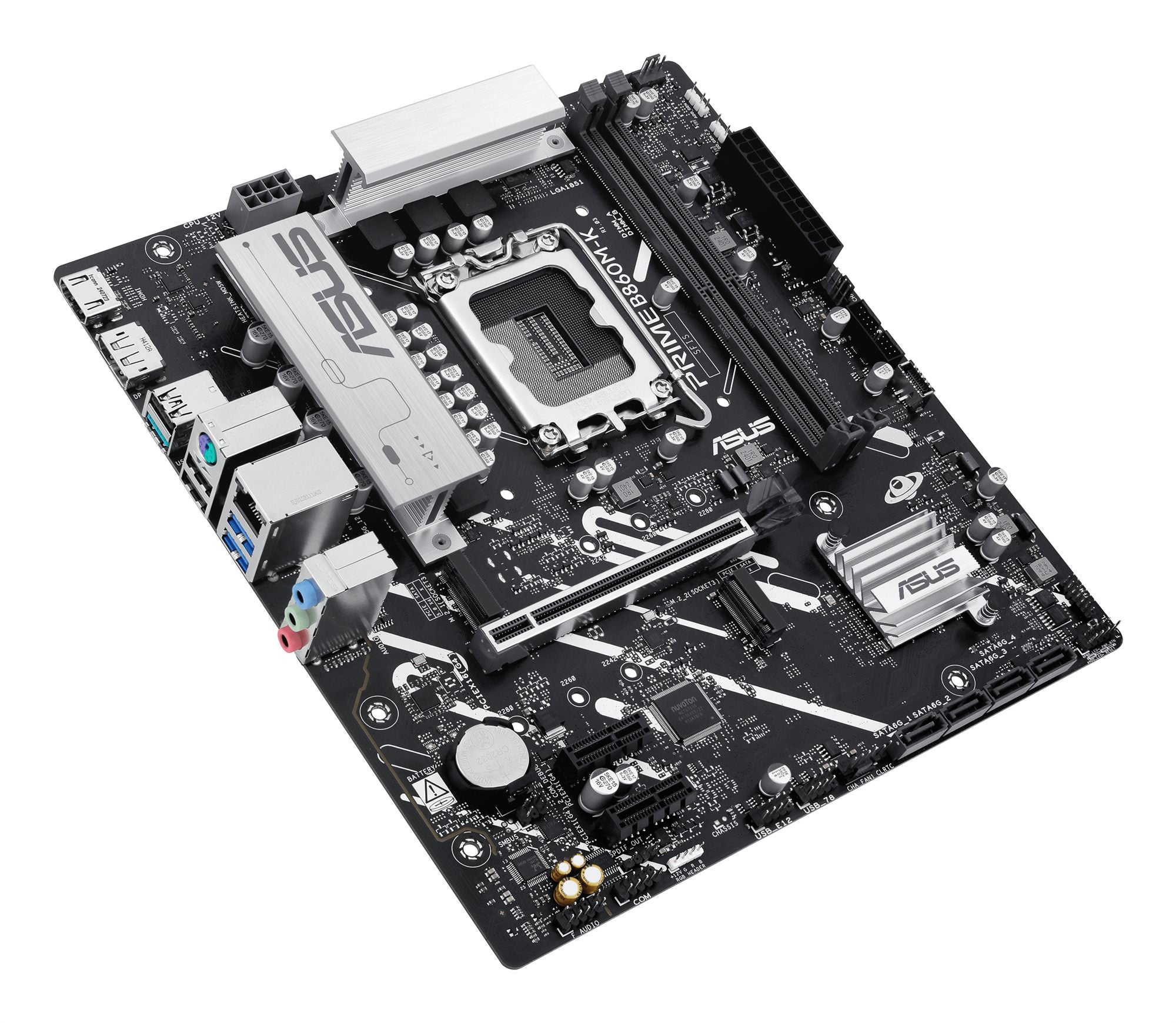 ASUS PRIME B860M-K LGA1851 DDR5 mATX MB 1xHDMI 1xDP 2xM.2 4xSATA