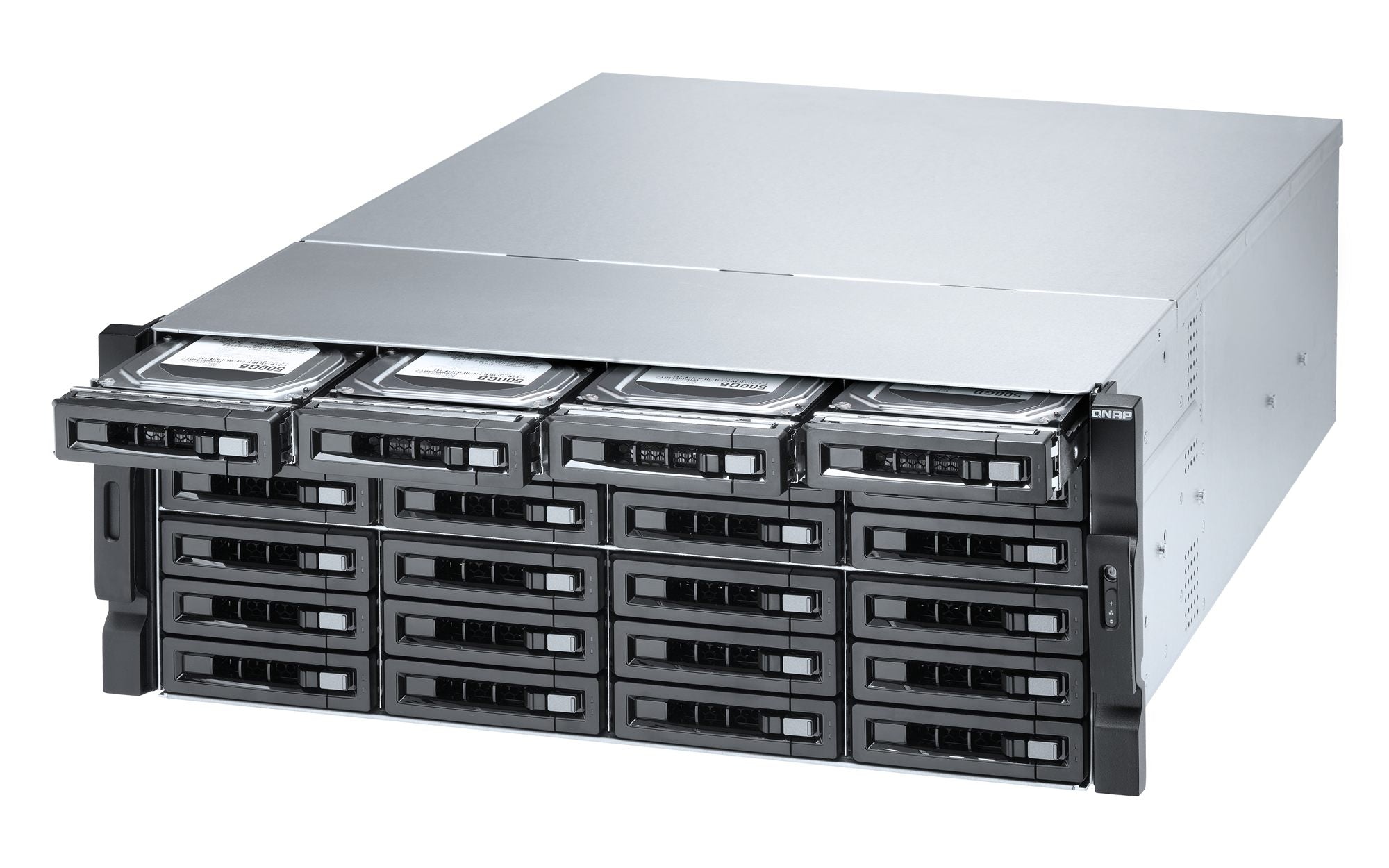 Serveur Nas Qnap TS-2483XU-RP-E2136-16G - Chassis 4U -E-2136 -16GoRam -4GoFlash