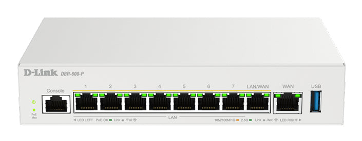 D-LINK Routeur PoE VPN Double-WAN & Contrôleur Wi-Fi