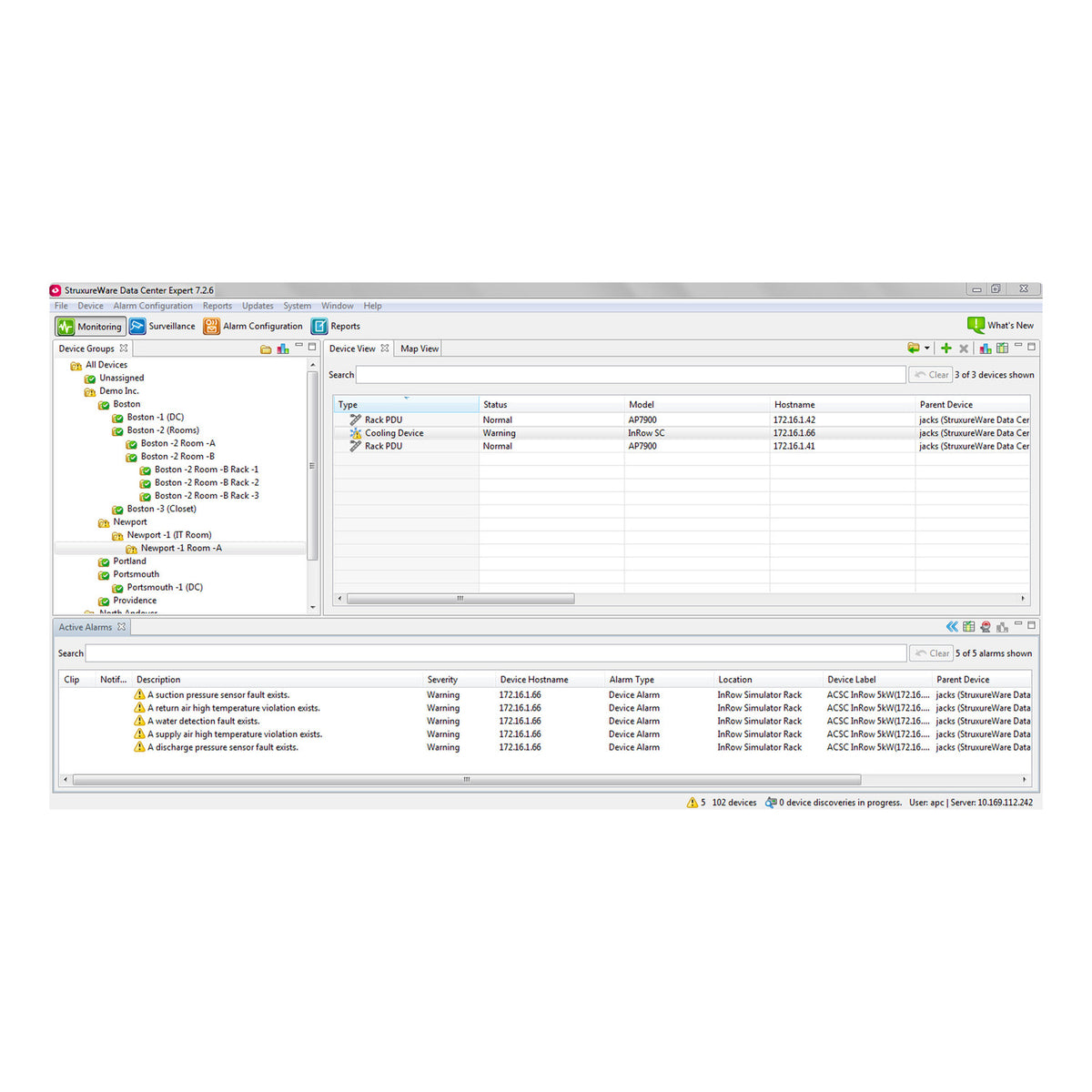 Data Center Expert 100 Node Lic