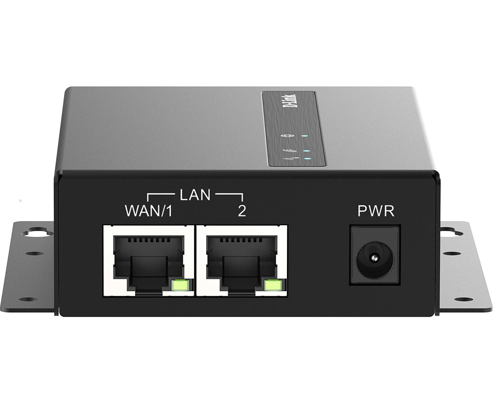 D-LINK 4G VPN LTE Cat 4 Industrial M2M Router Wi-Fi Dual SIM 2 External LTE Antennas 1 External Wi-Fi N Antenna 1 WAN/LAN FE Port