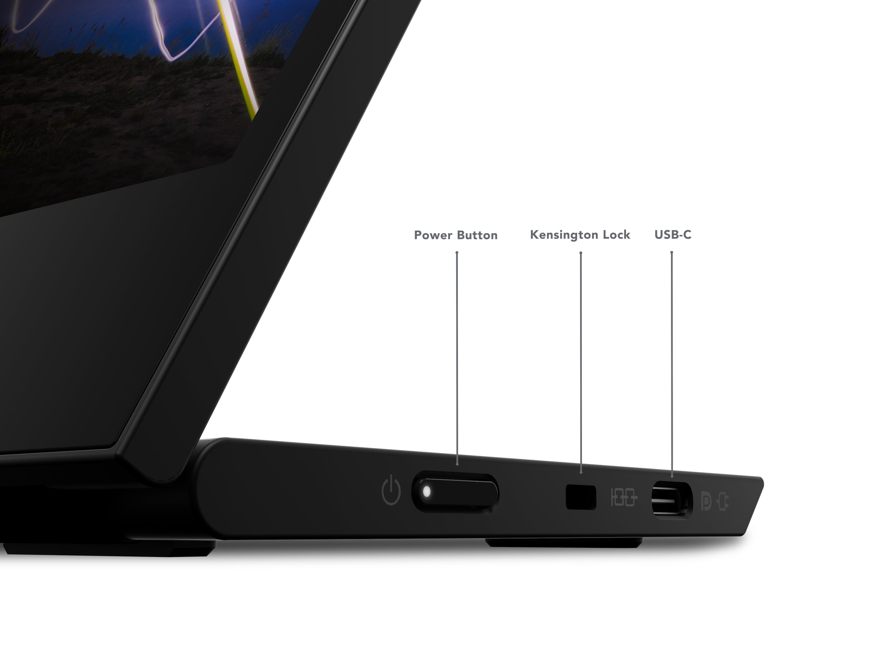 LENOVO ThinkVision M15 LED Écran 15.6p portable 1920x1080 Full HD (1080p) 60Hz IPS 250cd/m2 1000:1 6ms 2xUSB-C