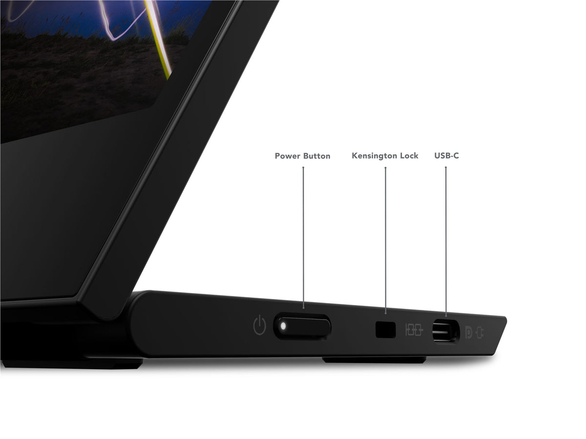 LENOVO ThinkVision M15 LED Écran 15.6p portable 1920x1080 Full HD (1080p) 60Hz IPS 250cd/m2 1000:1 6ms 2xUSB-C