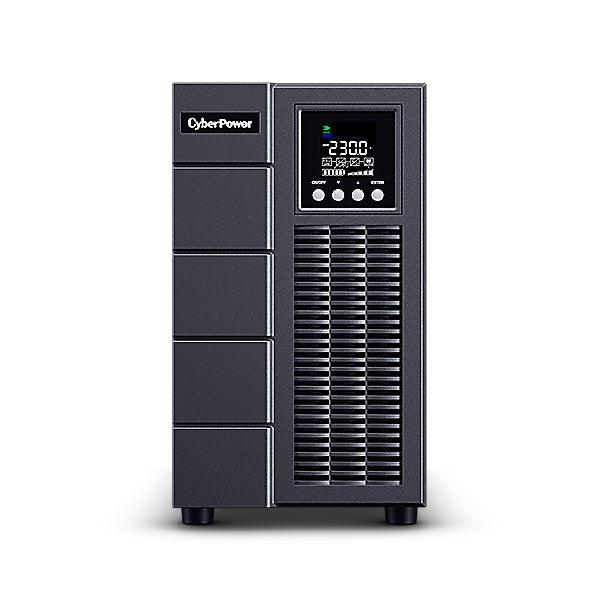 CyberPower OLS3000EA alimentation d'énergie non interruptible Double-conversion (en ligne) 3 kVA 2700 W 8 sortie(s) CA