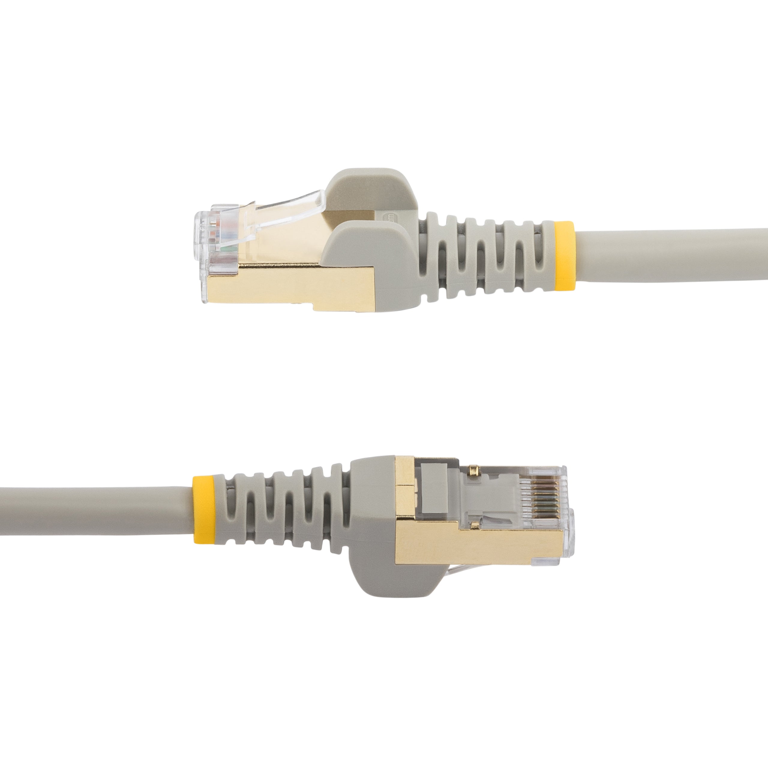 0.5m Gray Cat6a Ethernet Cable - STP