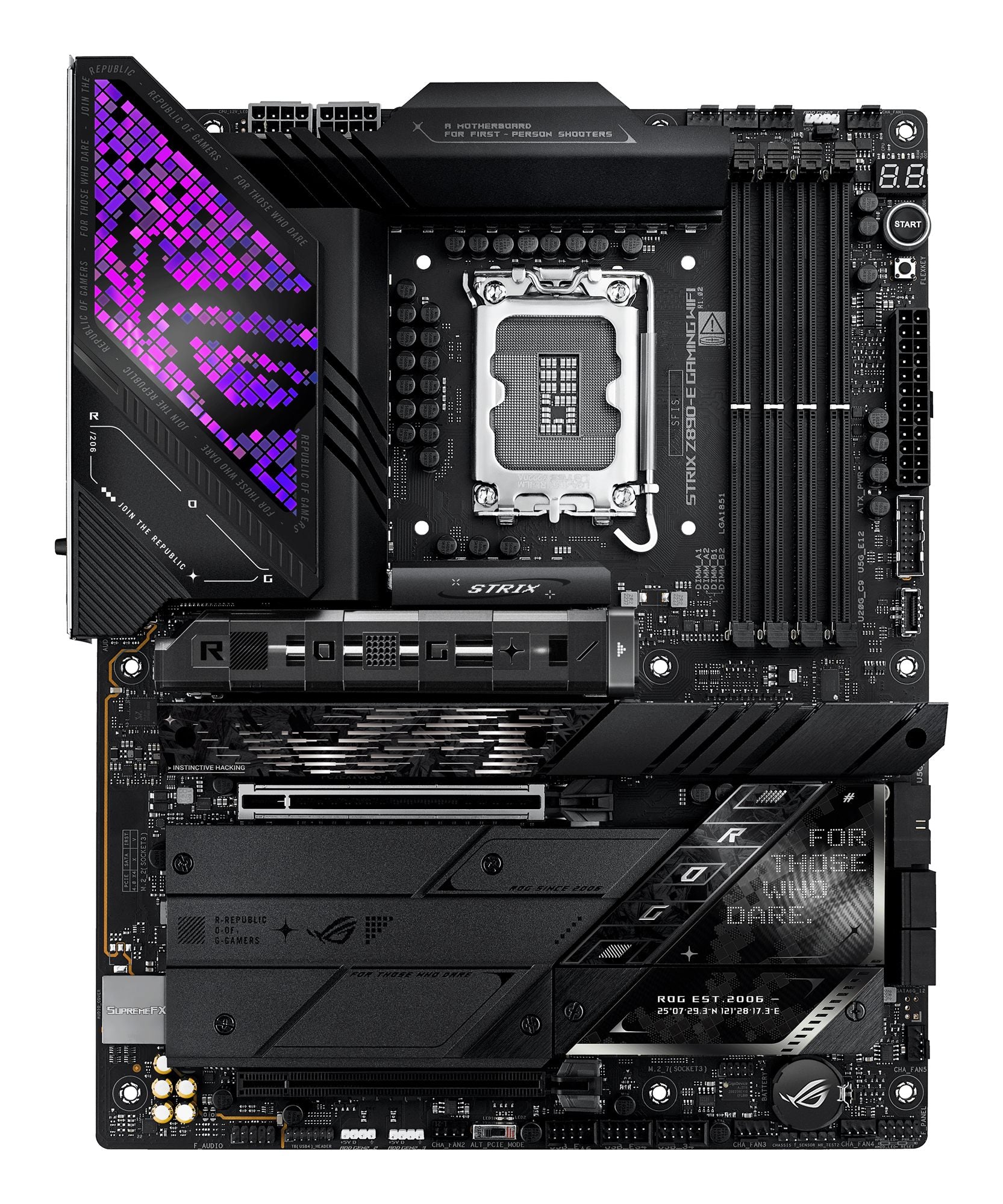 ASUS ROG STRIX Z890-E GAMING WIFI LGA1851 DDR5 ATX MB