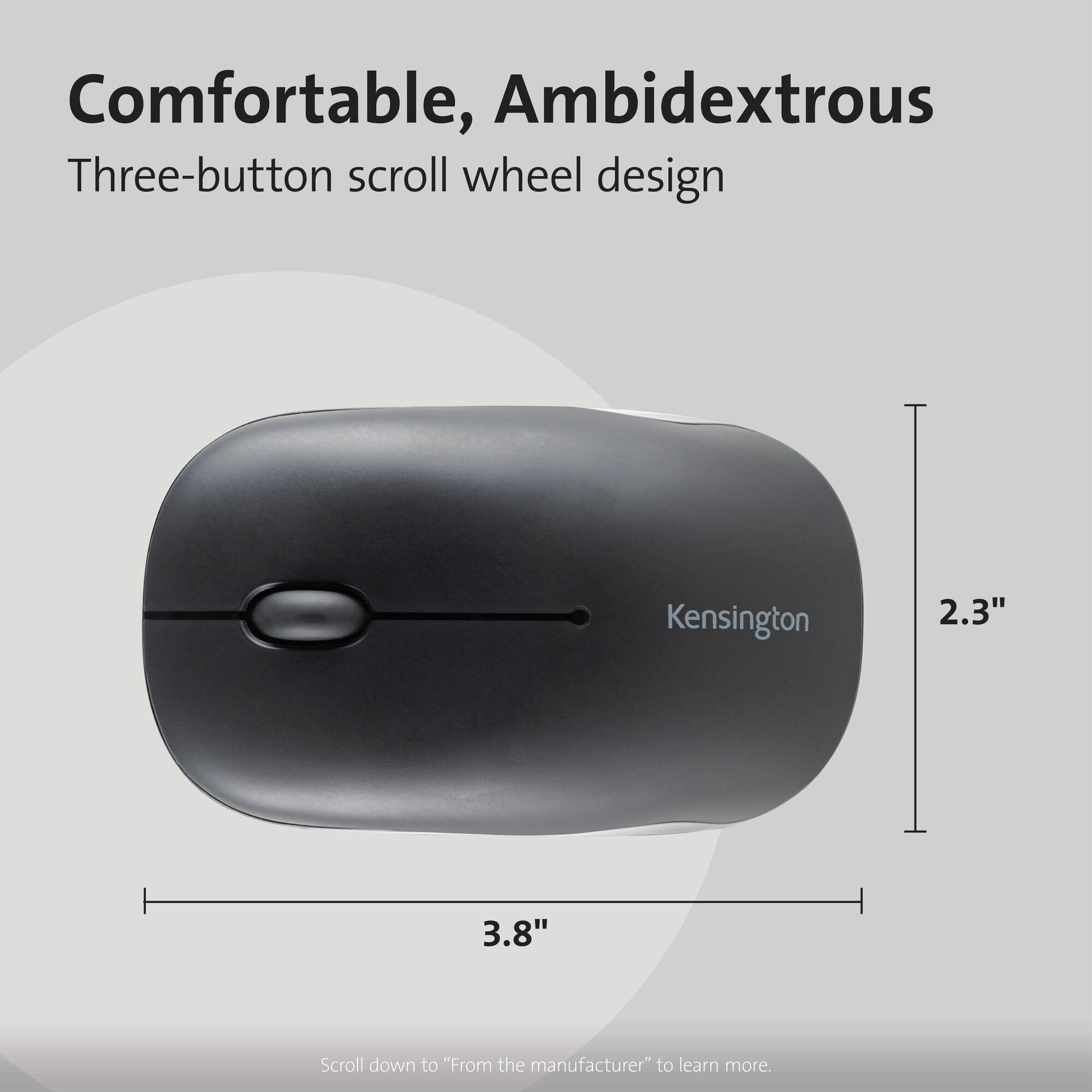 Kensington Pro Btooth Mid-Size Mouse