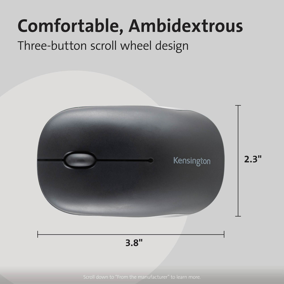 Kensington Pro Btooth Mid-Size Mouse