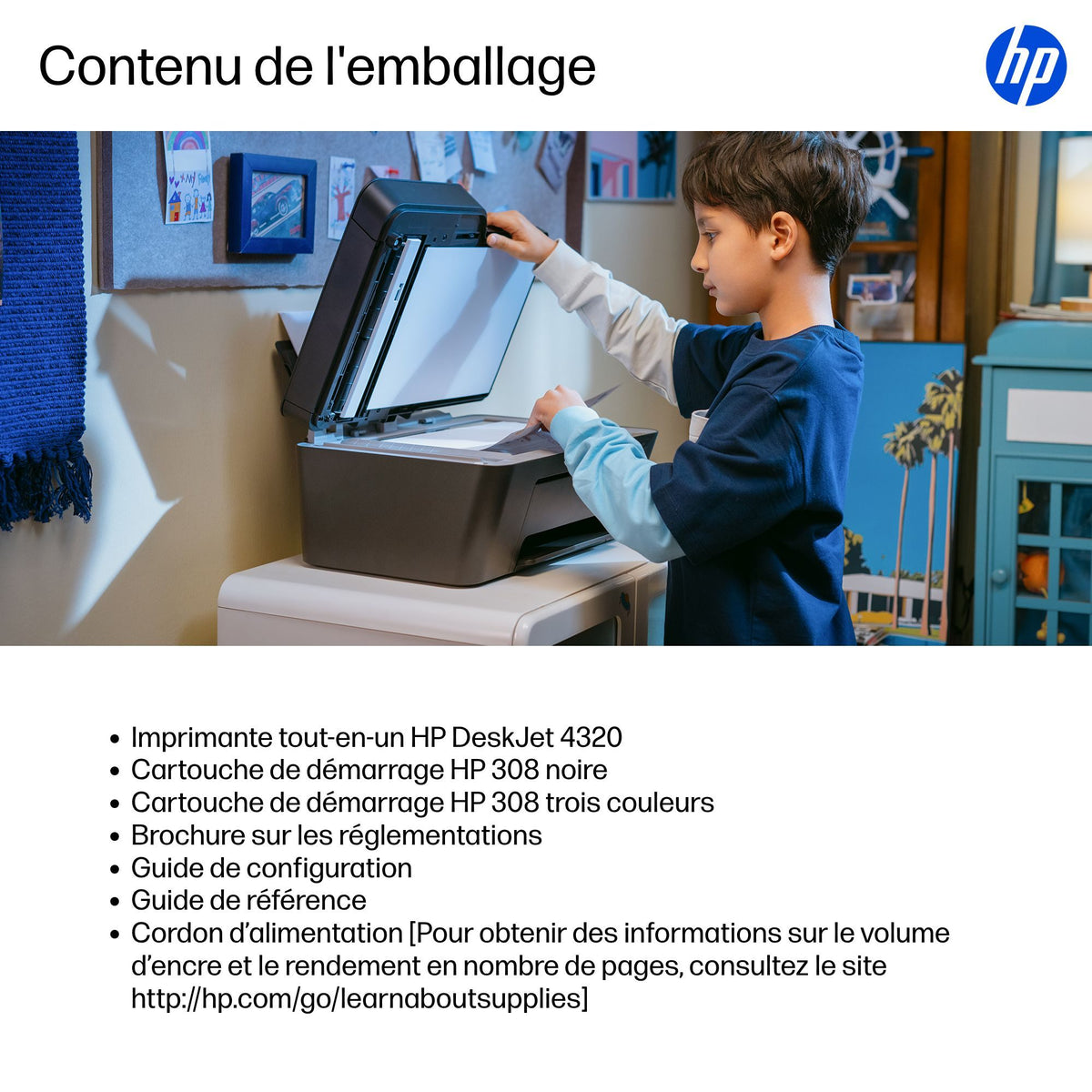 HP DeskJet 4320 AiO Color 5.5ppm Printer