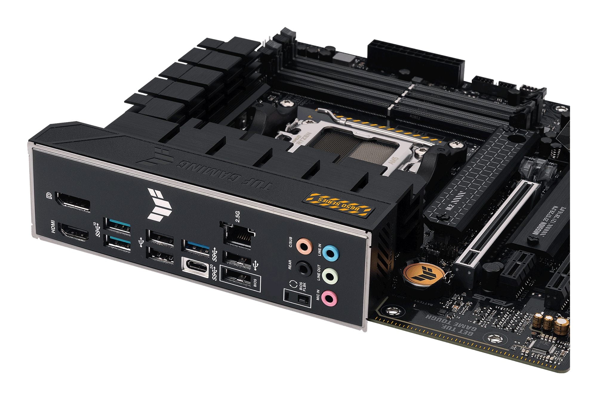 ASUS TUF GAMING B650M-PLUS AM5 DDR5 mATX MB