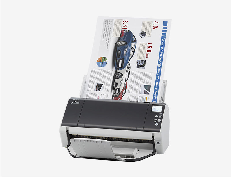 RICOH fi7460 Scanner A3 USB 3.0 60 ppm / 120 ipm 300dpi A4L ADF for up to 100 sheets 80g/m supports scanning A3 format